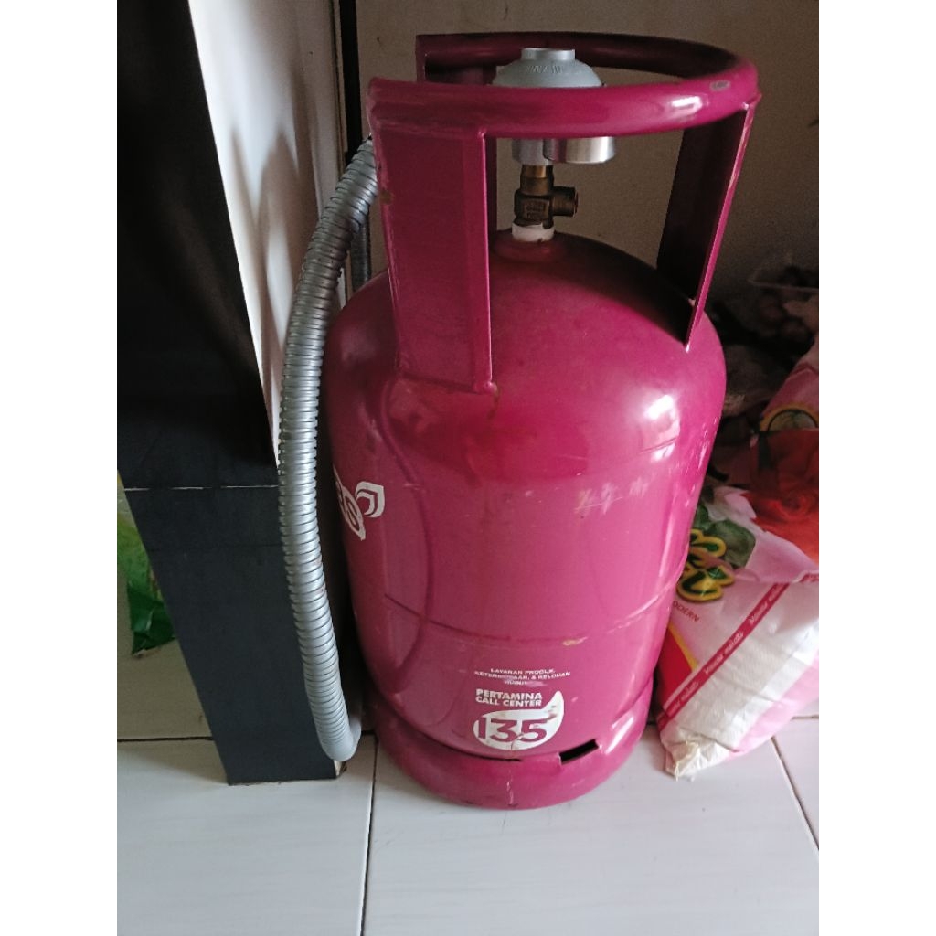 Tabung + Isi Gas Bright Pink 12 kg
