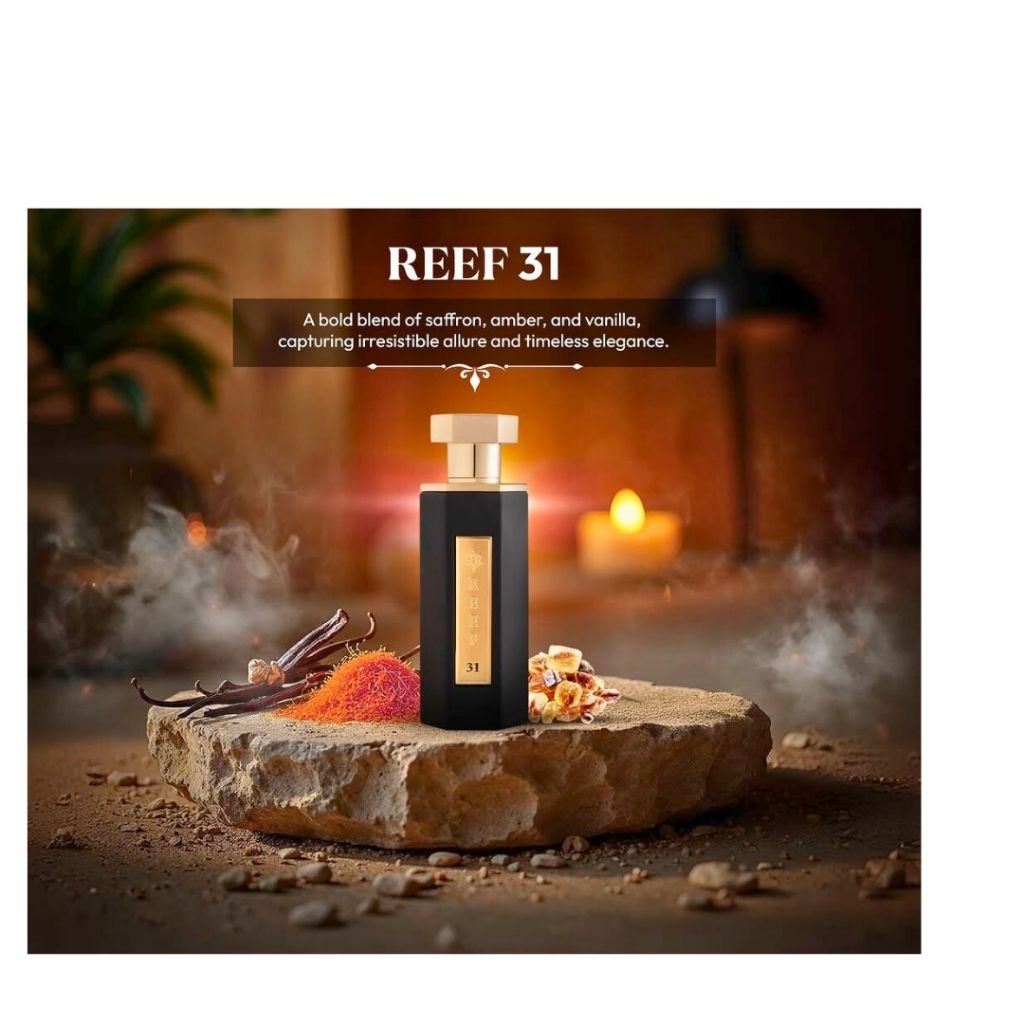 Reef 31 Parfum original Arab Saudi Parfum Unisex-Premium Elegan Tahan Lama hingga 12 jam 100ml