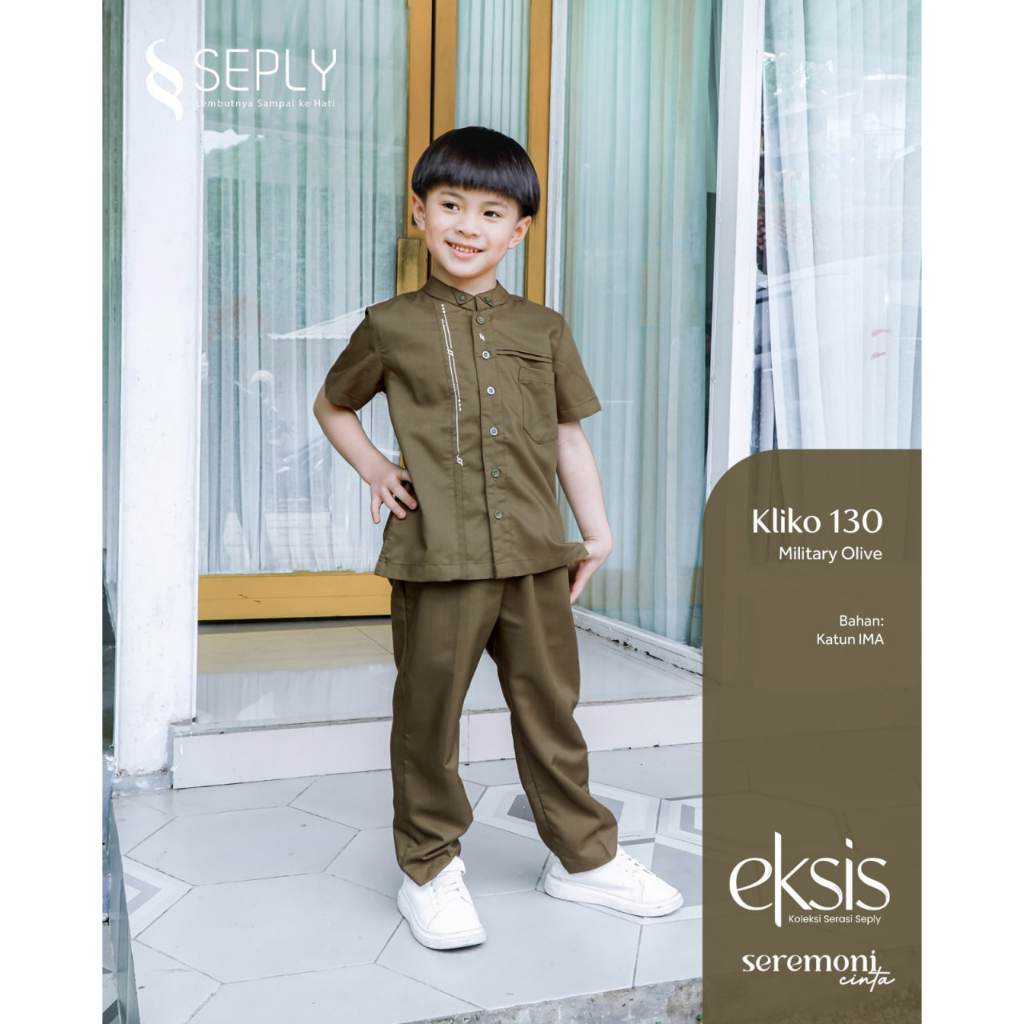 SEPLY KOKO ANAK KLIKO 130 WARNA MILITARY OLIVE