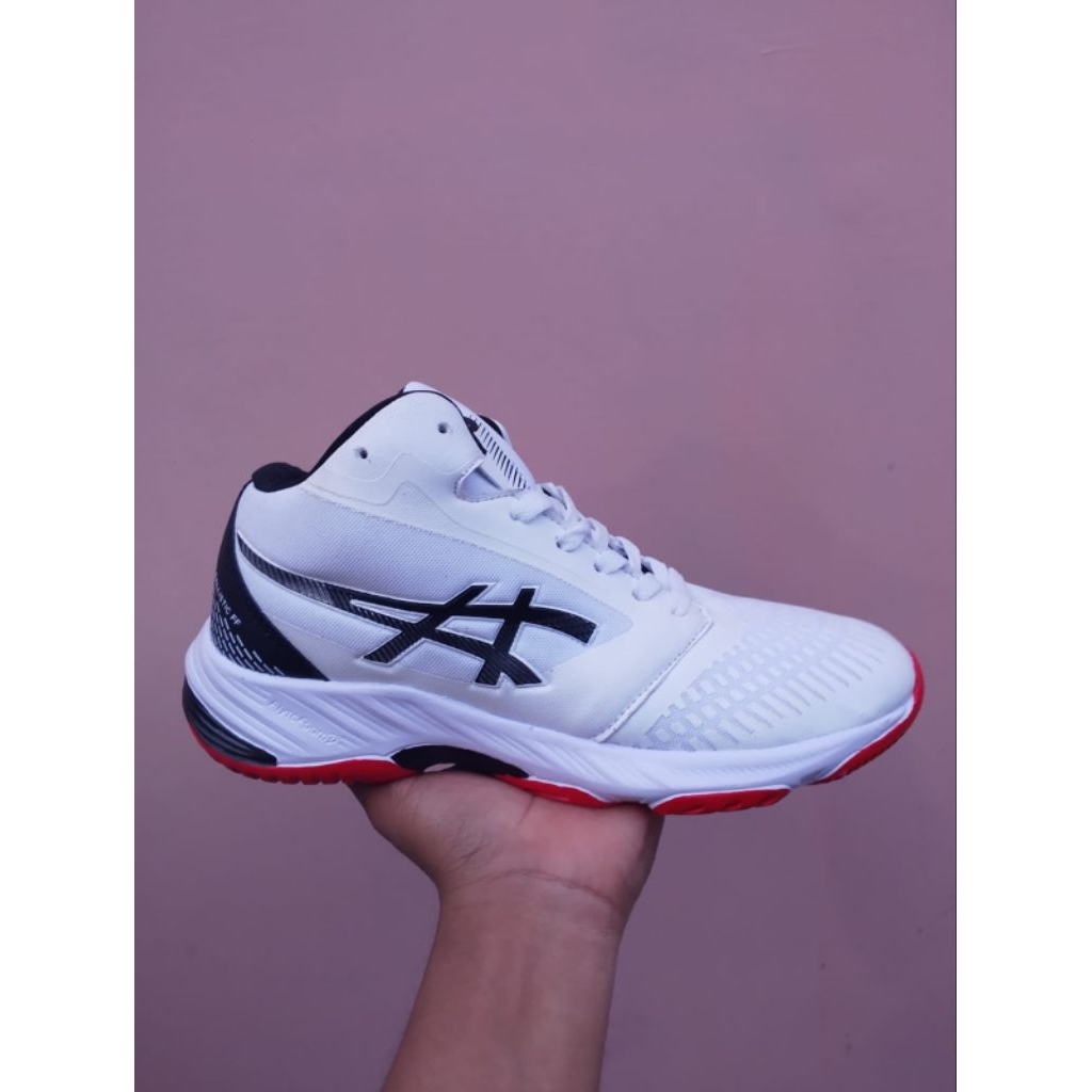 Sepatu Voly Pria Netburner Mid Balistic FF Top Terbaru / Sepatu Volly Tarkam Premium Murah Unisex