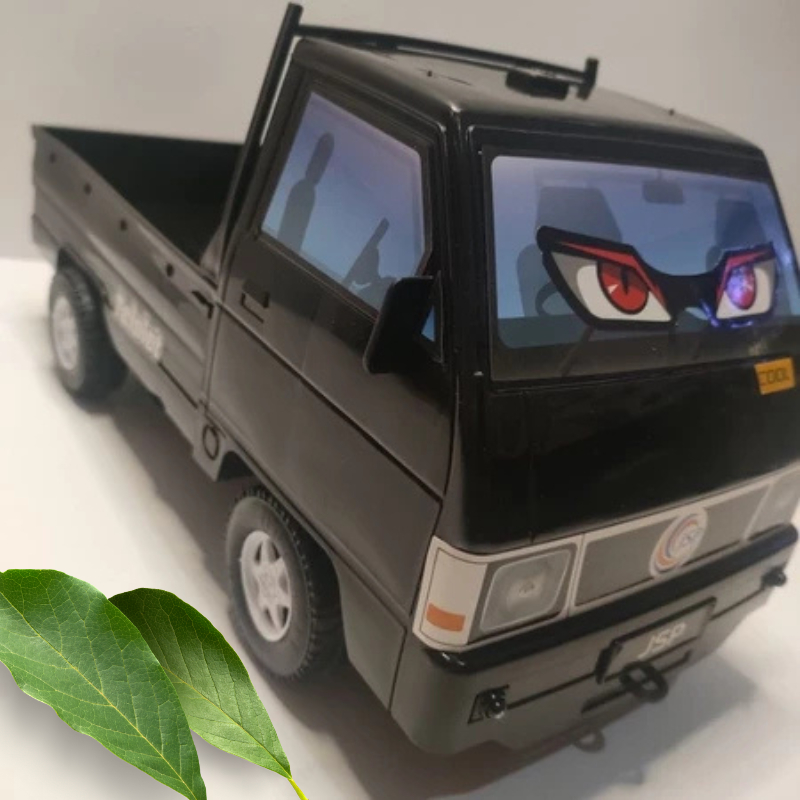 Mobil Pick Up L300 Music LampU Mainan Mobil Pickup L300 Mata Tanpa Lampu Musik Besar