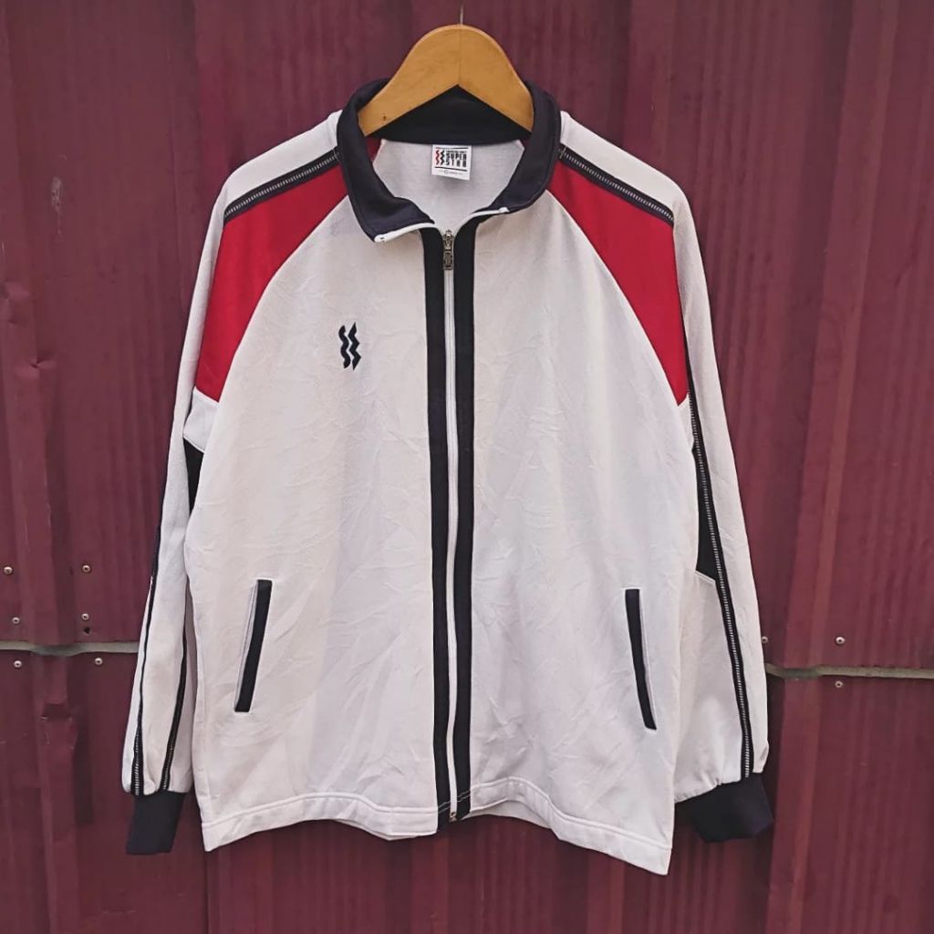tracktop jacket vintage mizuno superstar