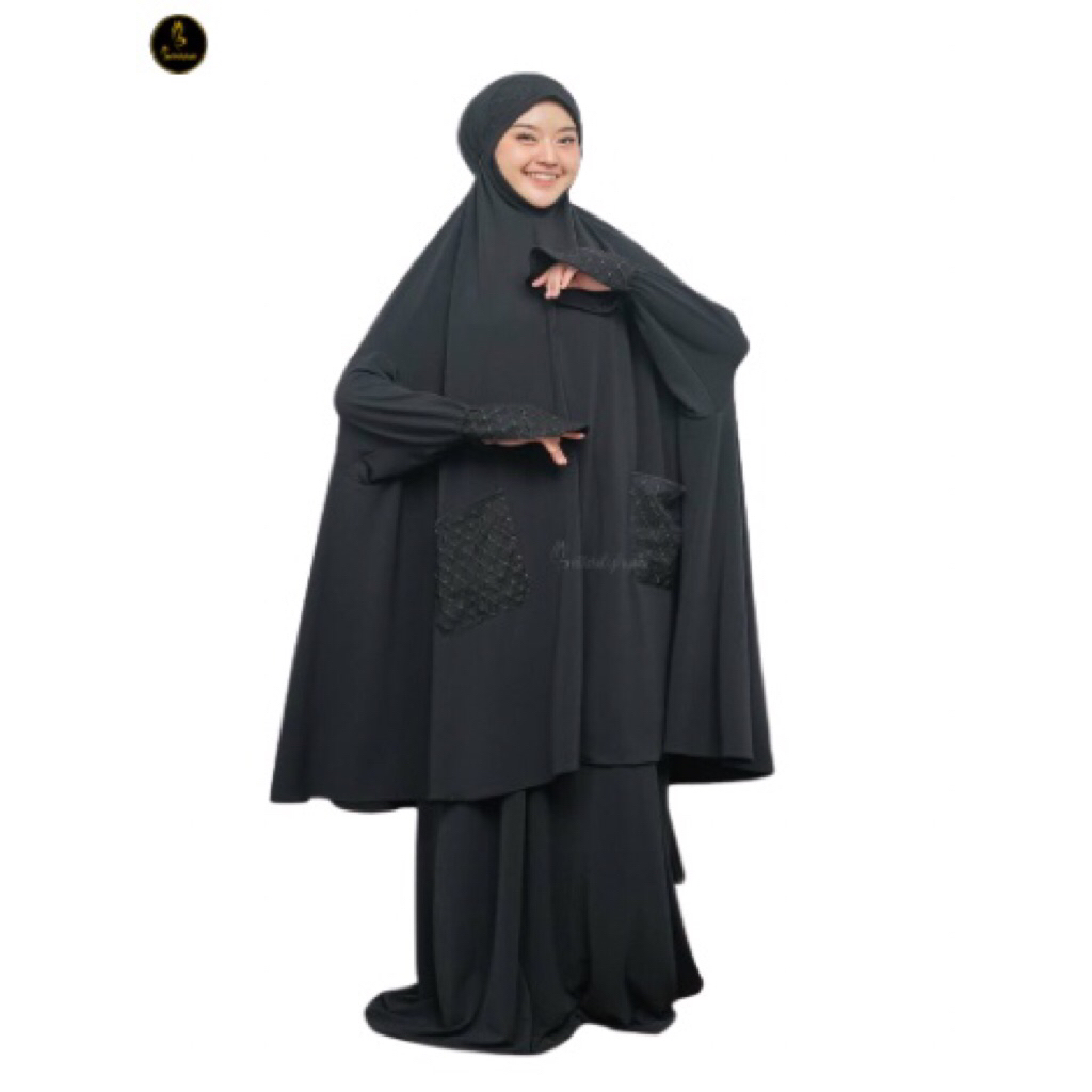 Butterfly Hijab - Mukena Saku Amirah | Mukena Berlengan Mukena Potongan Lembut Tidak Menerawang