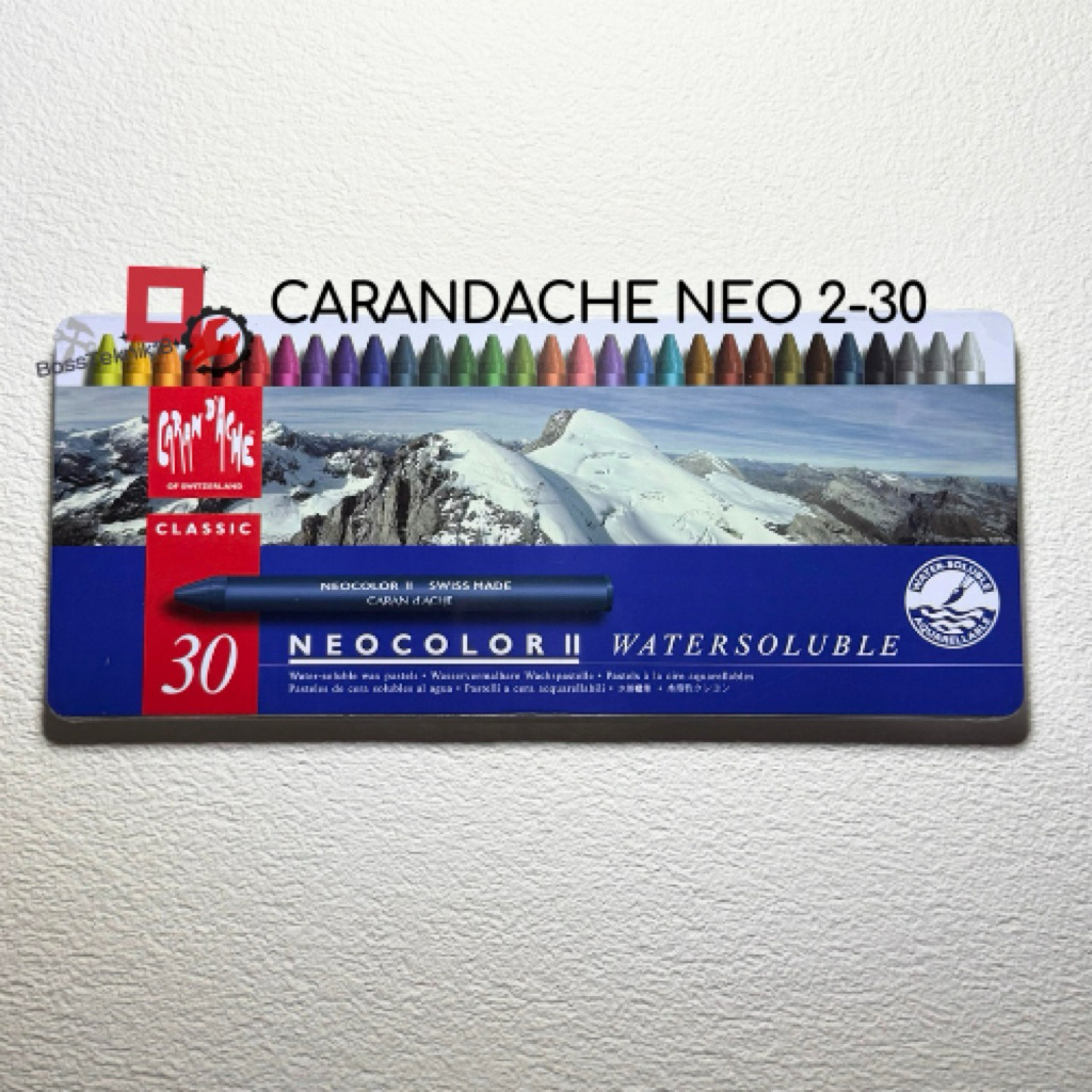 Carandache Neocolor II / 2 Crayon Carandache Watersoluble 30 Warna