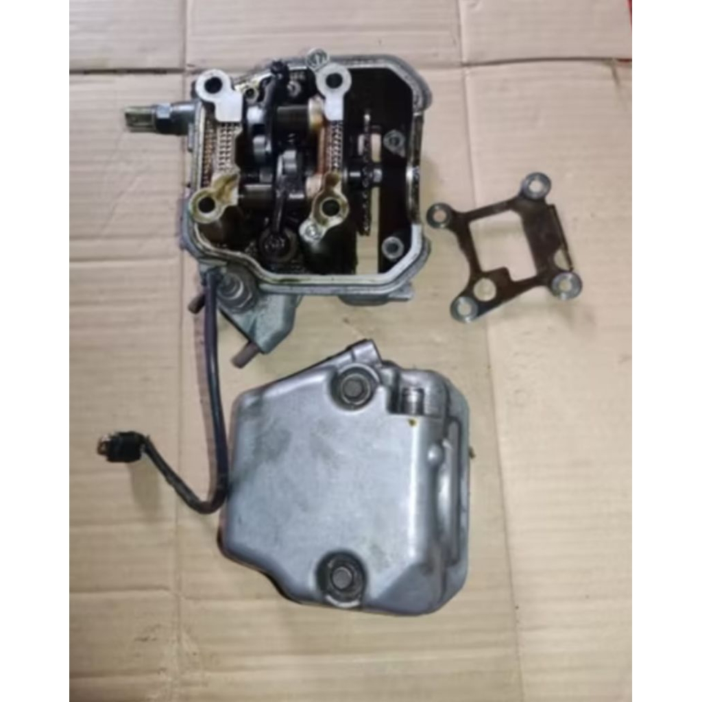 Blok head blok klep clinder isi satu set tinggal pasang yamaha Mio j Mio GT kode 54p original copota