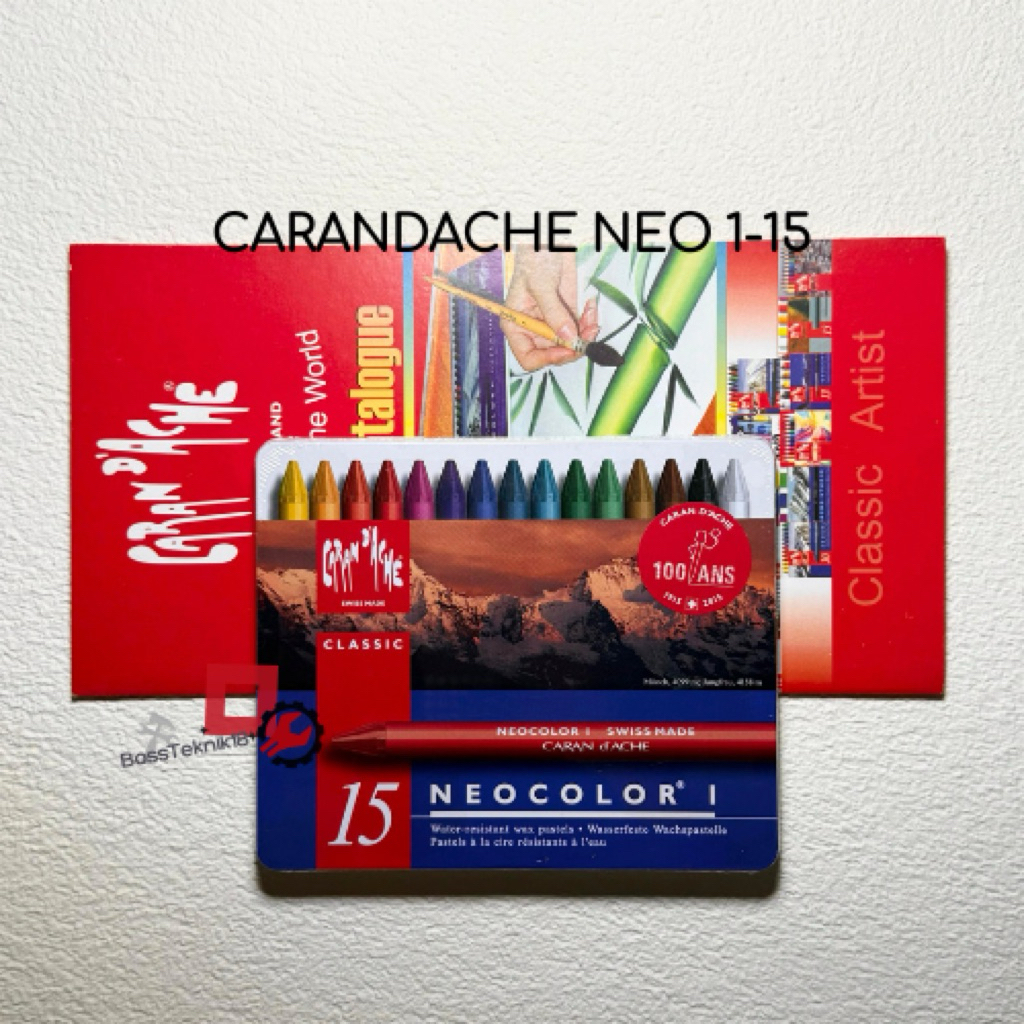 Carandache Neocolor I / 1 Crayon Carandache 15 Warna