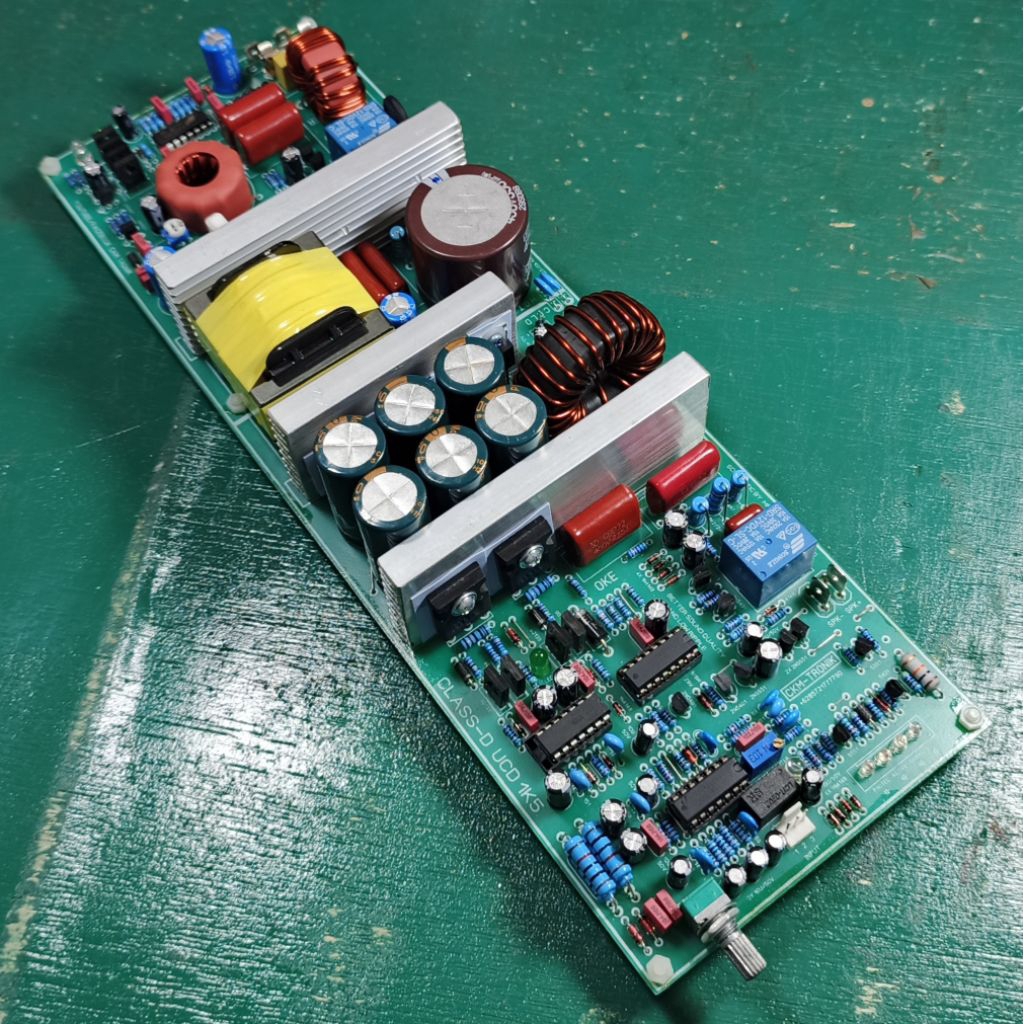 Kit class d 1k5 ucd superlite + smps 20A daya 2500W full fitur softart ocp anti korslet & limitter i