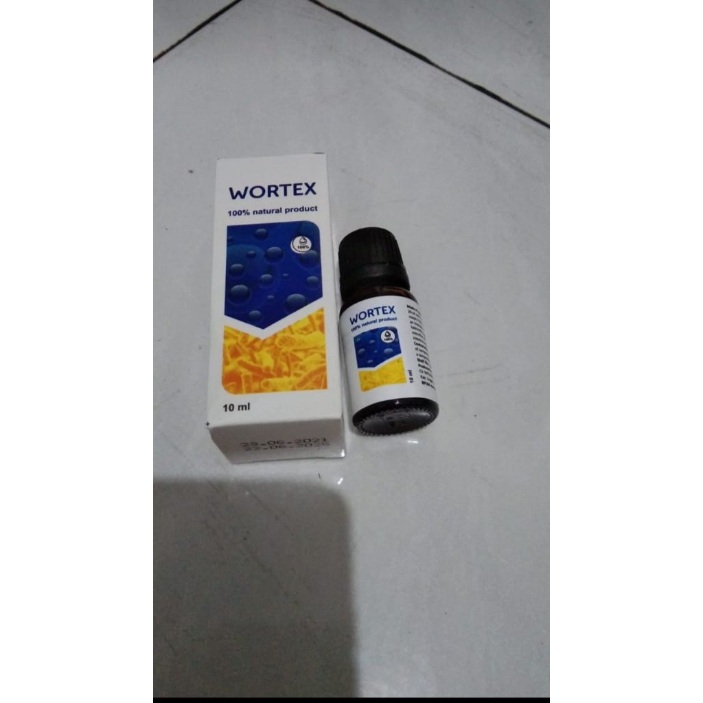 WORTEX Obat Wortex Asli Original 100% Atasi Parasit Dalam Tubuh