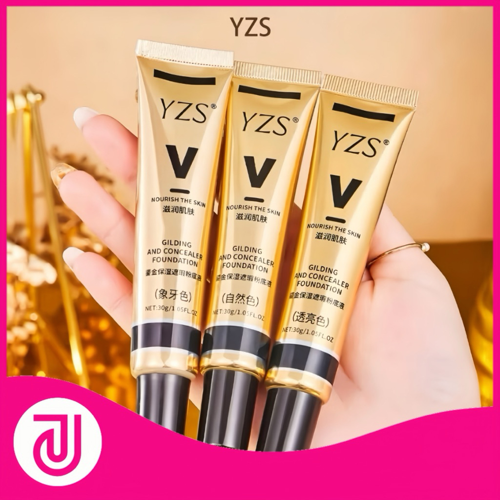 JFR FOREVER MALL - YZS LIQUID FOUNDATION MATTE MOIZTURIZING BASE MAKEUP WATERPROOF FULL COVERAGE