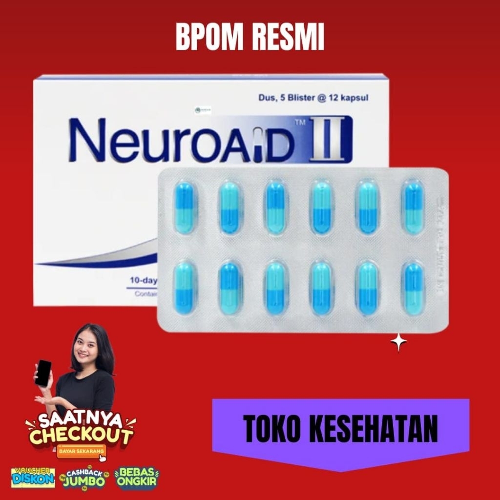 Obat Stroke Paling Ampuh Neuroaid ii BPOM RESMI | Obat Stroke Terlaris | Obat Stroke China | Obat St