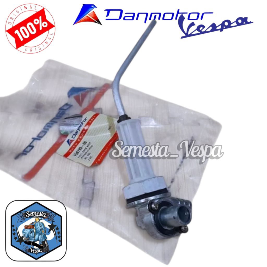 Kran tangki bensin vespa px excel exclusive super sprint pxe original danmotor
