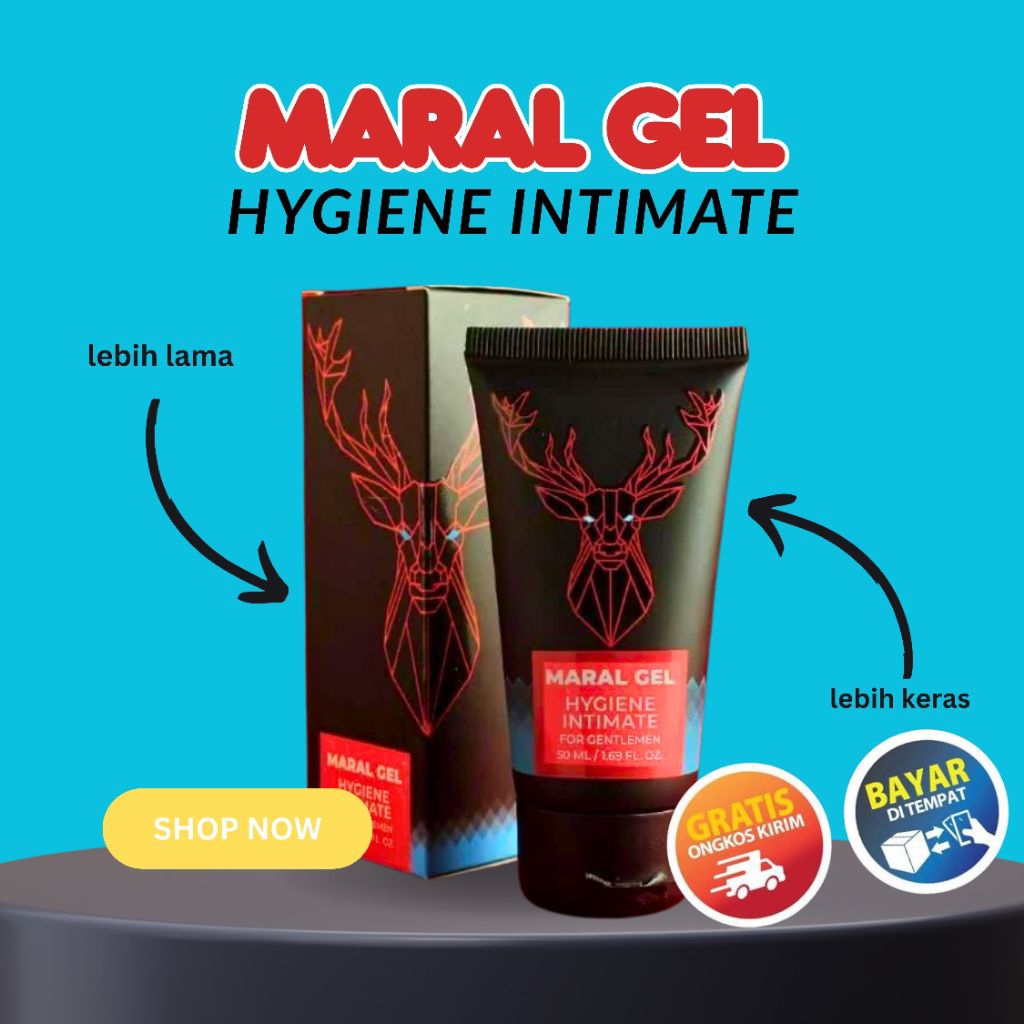 Maral Gel obat herbal tradisional khusus pria-pembesar kelamin tahan lama permanen
