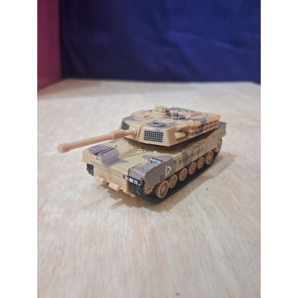 Diecast Realtoy Tank M1 Abrams Defense 45 00 11 Mainan Militer Military Army Tank Action City Loose 