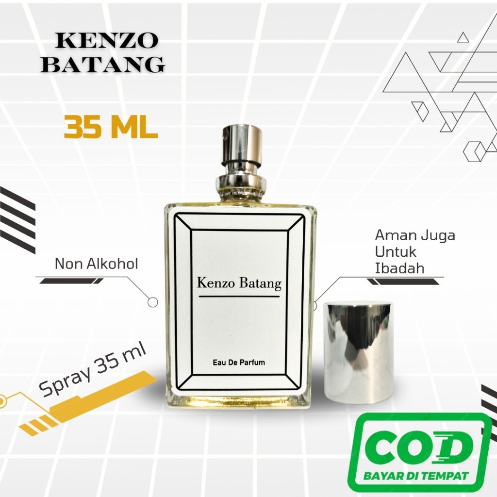 Parfum Pria Inspired Kenzo Batang Non Alkohol 35 ml Minyak Wangi Kualitas Super Tahan Lama By Kenzo