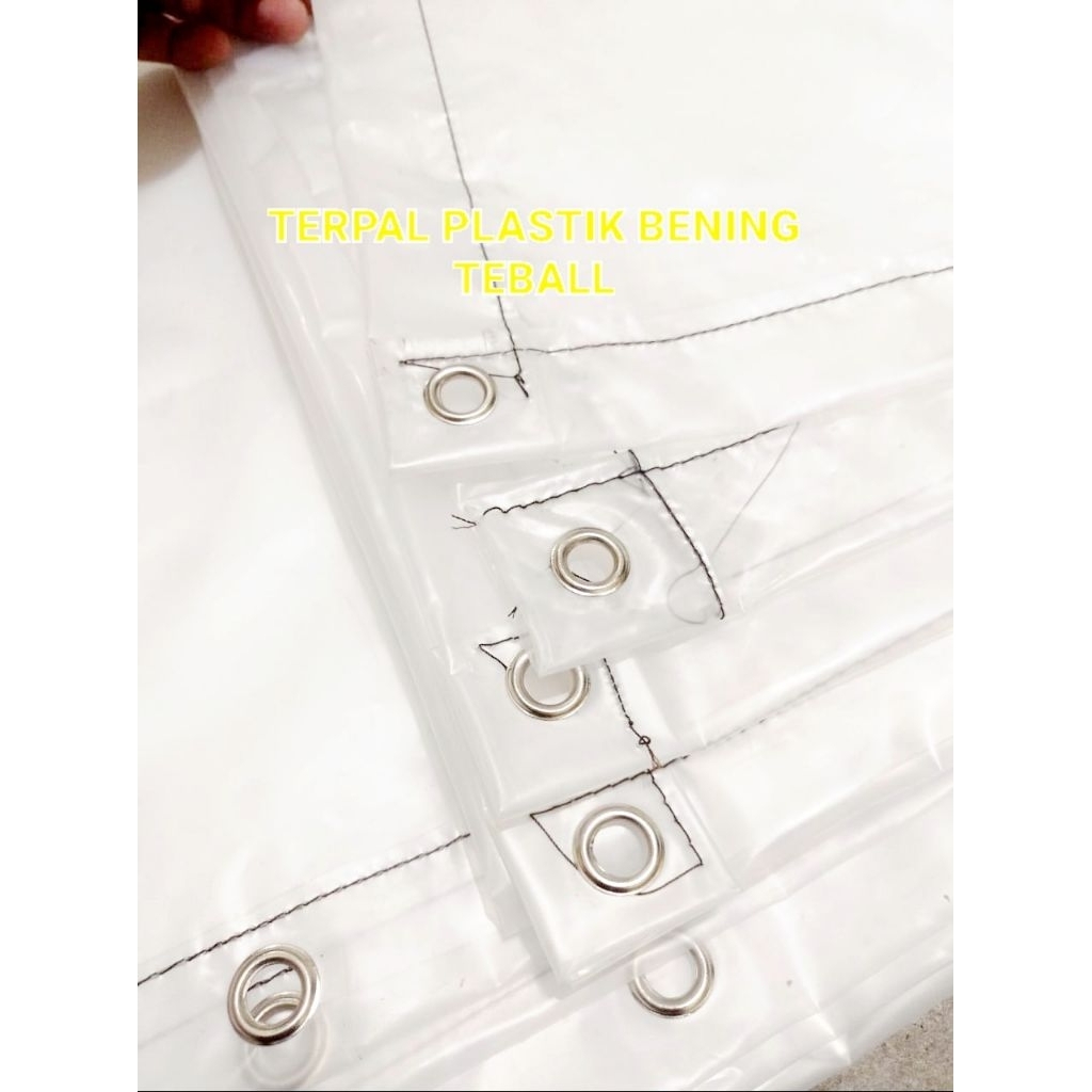Terpal Plastik Bening 2 X 4 Meter Terpal transparan Tebal