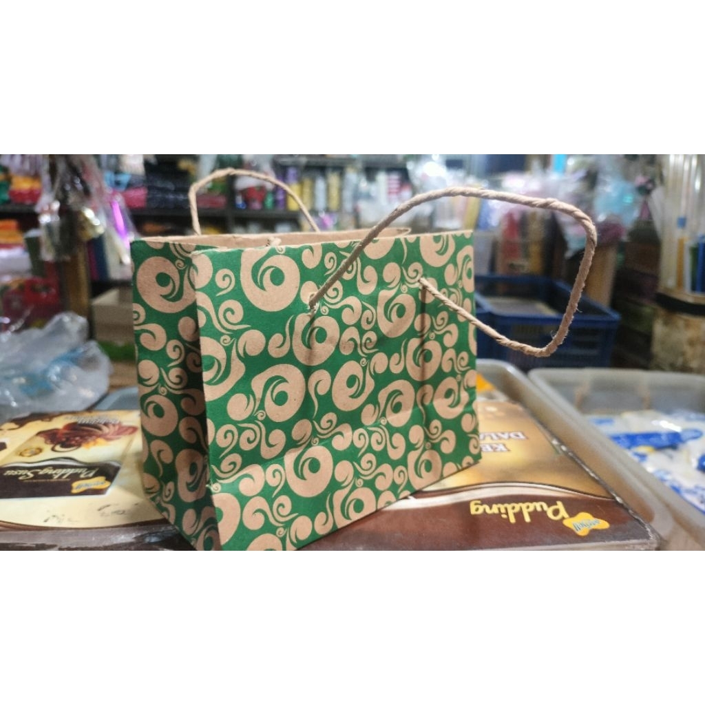 paper bag mini jam tangan souvenir dll