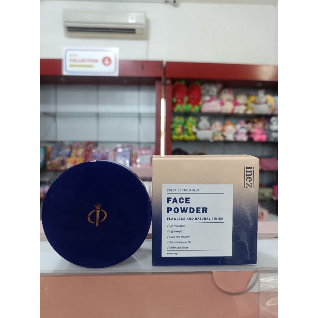 bedak tabur Inez natural