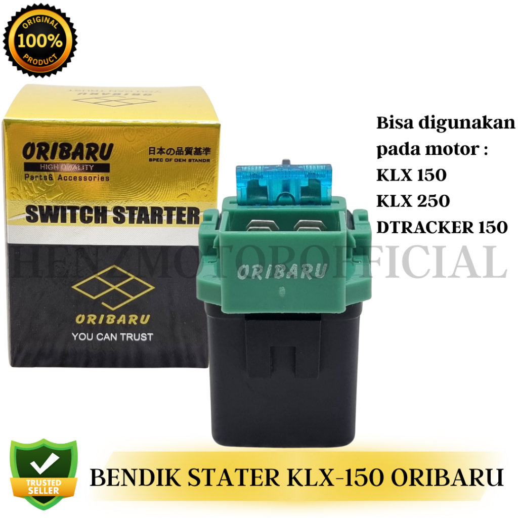 BENDIK STATER BENDICT BENDIX BENDIK RELAY STARTER SWITCH STATER KLX 150 / KLX 250 / DTRACKER 150 ORI