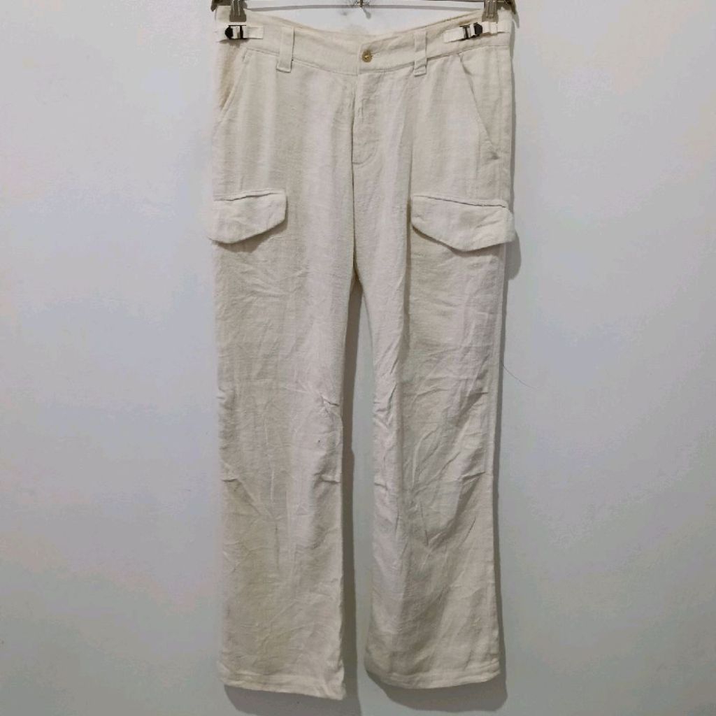 AYUITE by Issey Miyake Linen Cargo Pant Made in Japan