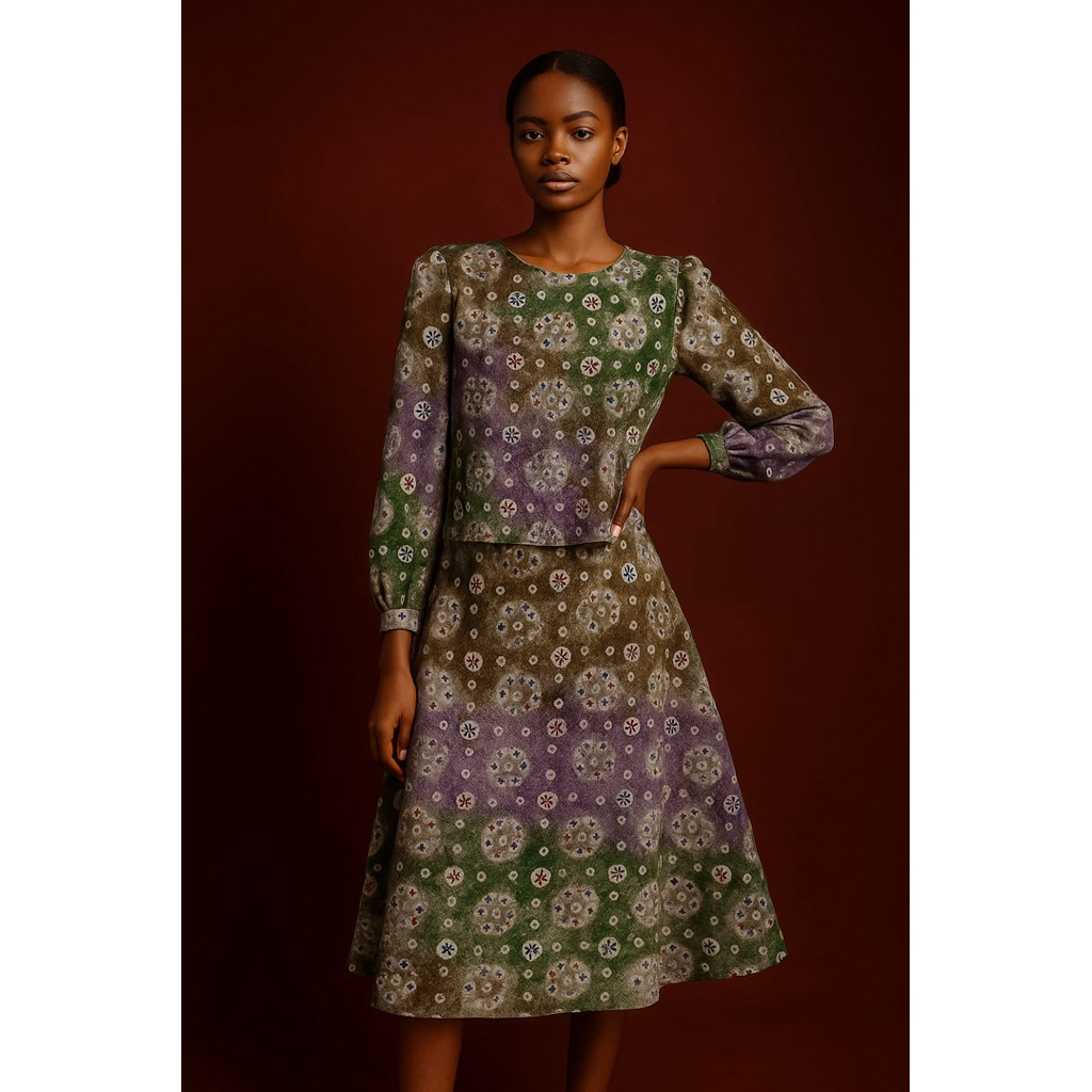 jumputan palembanb set rok