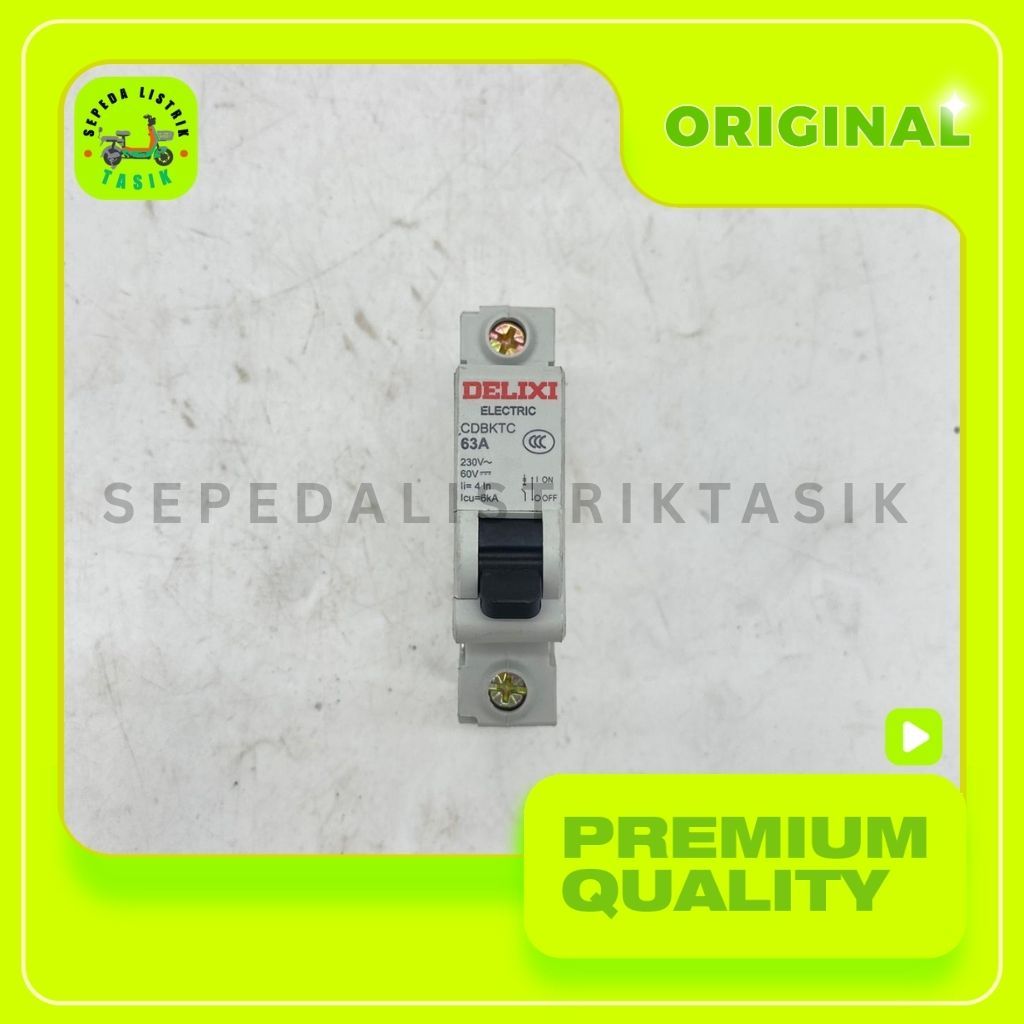 MCB MOTOR LISTRIK UNIVERSAL 63A - SELIS153 - ORIGINAL 100% - SPAREPART SEPEDA LISTRIK