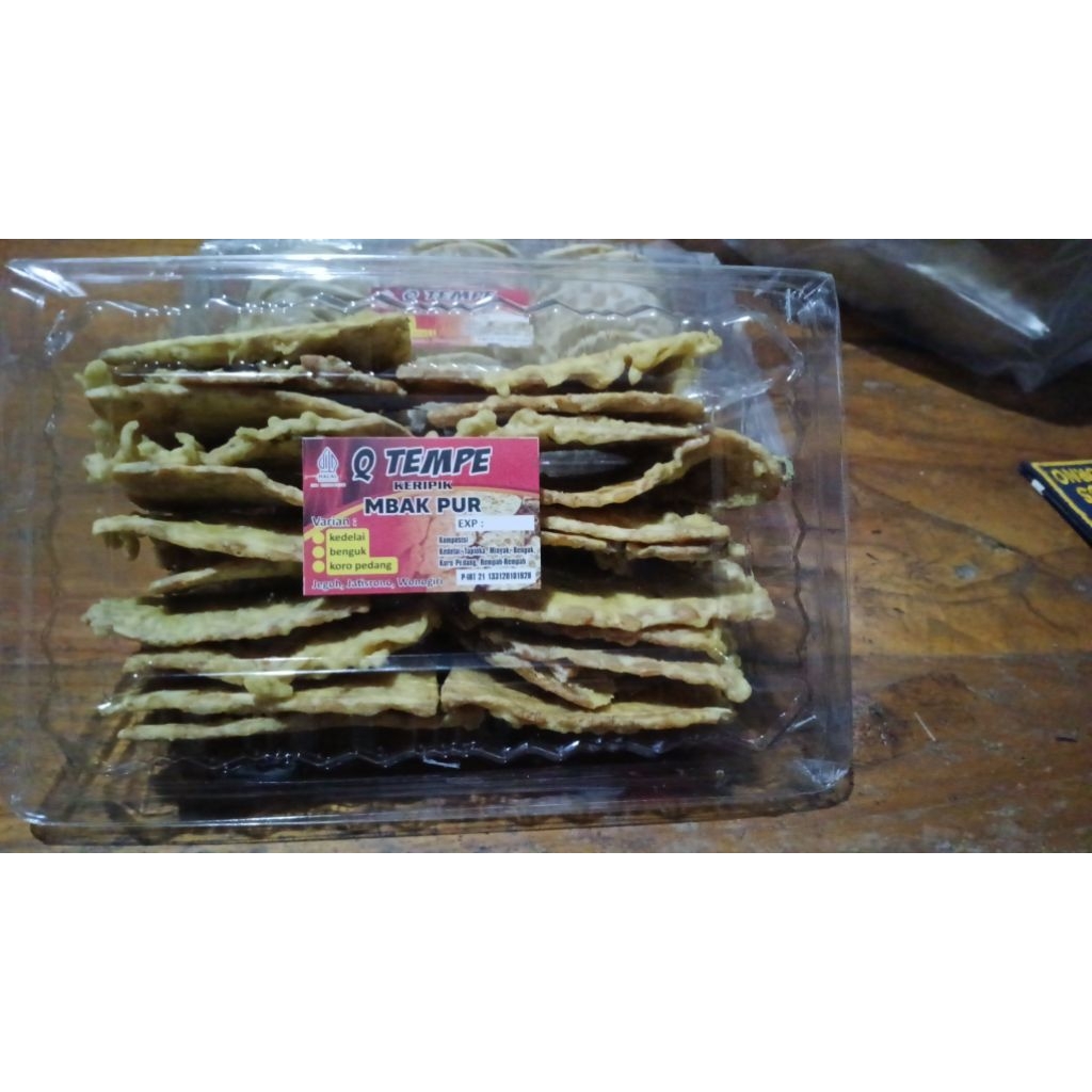 Tempe Kripik Kedelai Asli Wonogiri