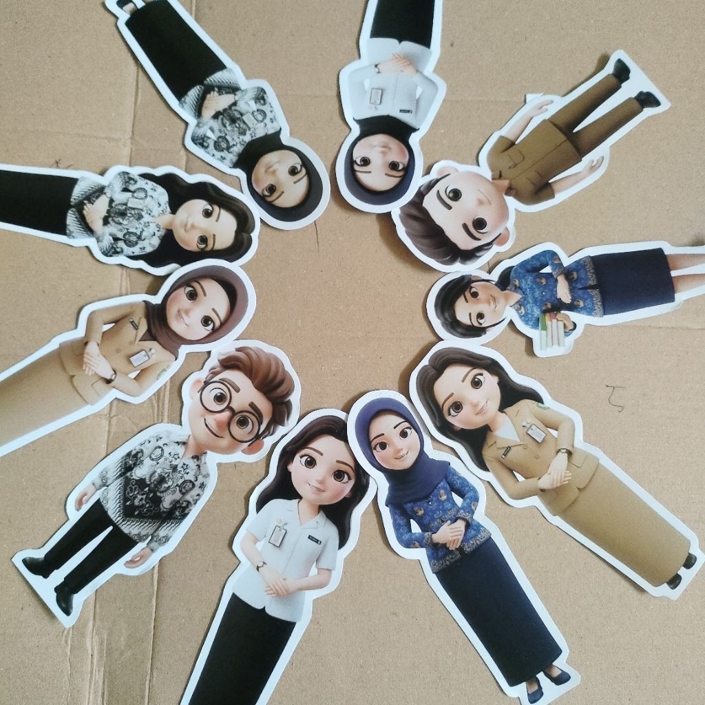 (5 Pcs) TOPPER HARI GURU | TOPPER BUKET UNTUK HARI GURU