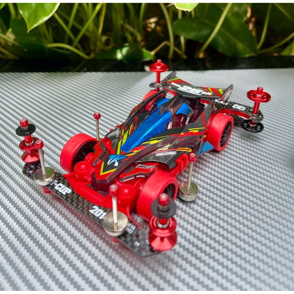 Rep Tamiya Side damper Rakitan  Avante MK.II 25th Anniv special MS Chassis 3006K4 RKT