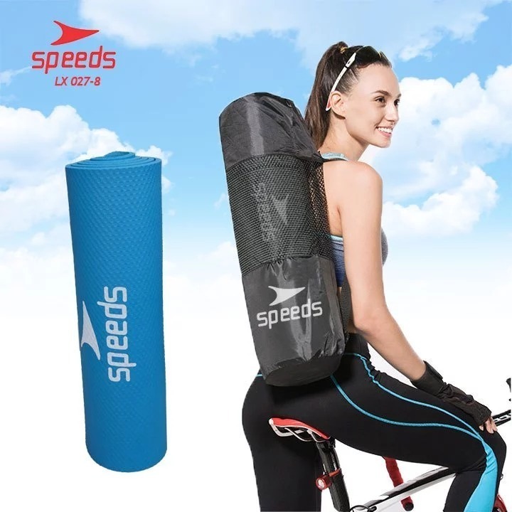 SPEEDS Matras yoga Tebal 10MM NBR Speeds Karpet Matras Yoga Senam Olahraga Mat Berstandar
