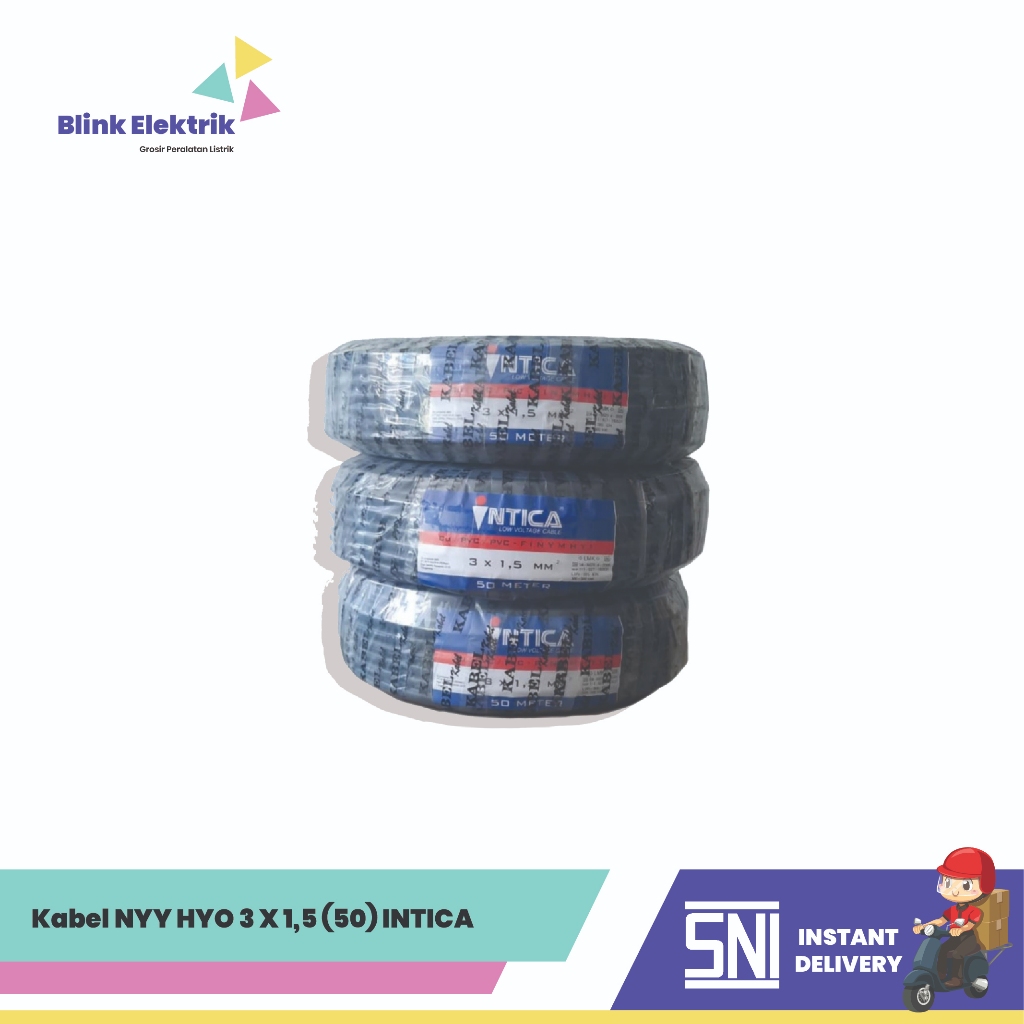 Kabel NHY HYO 3 X 1,5 (50) INTICA