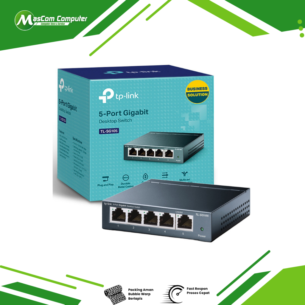 TPLink TL-SG105 5 Port Gigabit -Hub TP Link SG105