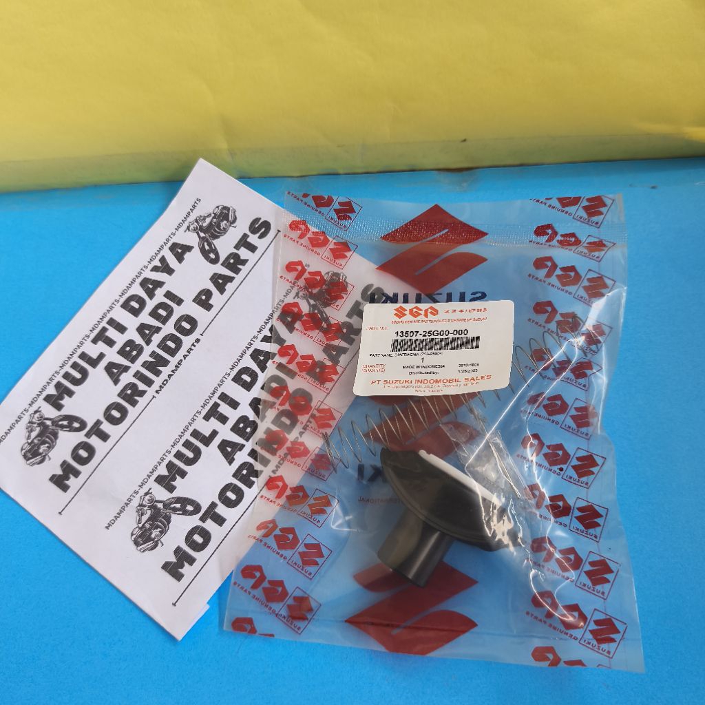 (13507-25G00-000) DIAFRAGMA KARET VACUM KARBURATOR SUZUKI SPIN 125
