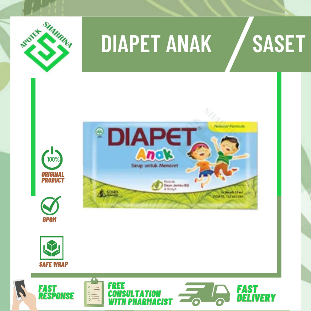 DIAPET ANAK SASET / DIARE ANAK
