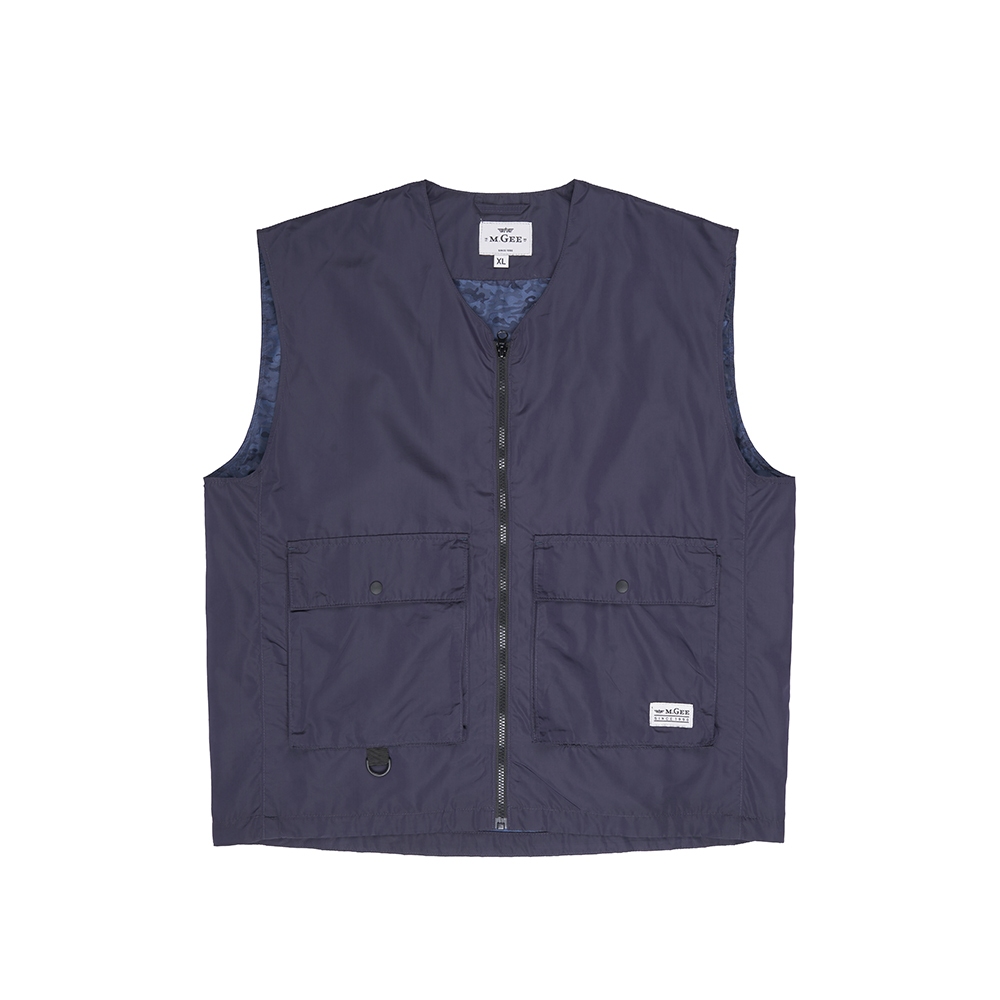 Rompi Original MGEE - Rompi Pria Original MGEE Vest Halston CKSR 001 Navy