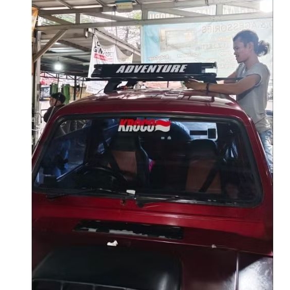 Roof rack roofrack bagasi atas mobil katana jenong model adventure