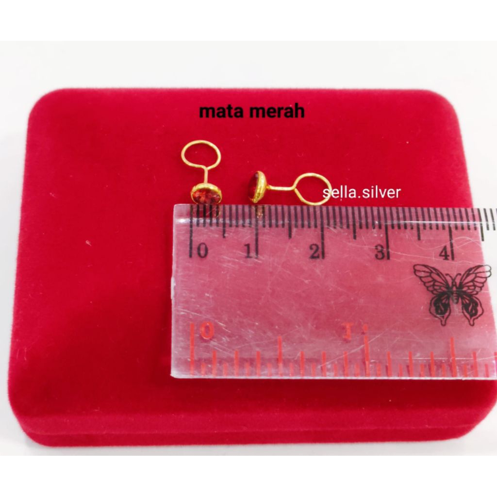 GIWANG TOGE BAYI/ANAK PERAK 925 LAPIS MAS