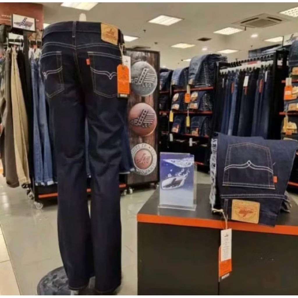 JUMBO Celana Lea 606 Regular Fit Non Strech Big Size Readi Jumbo 28-44