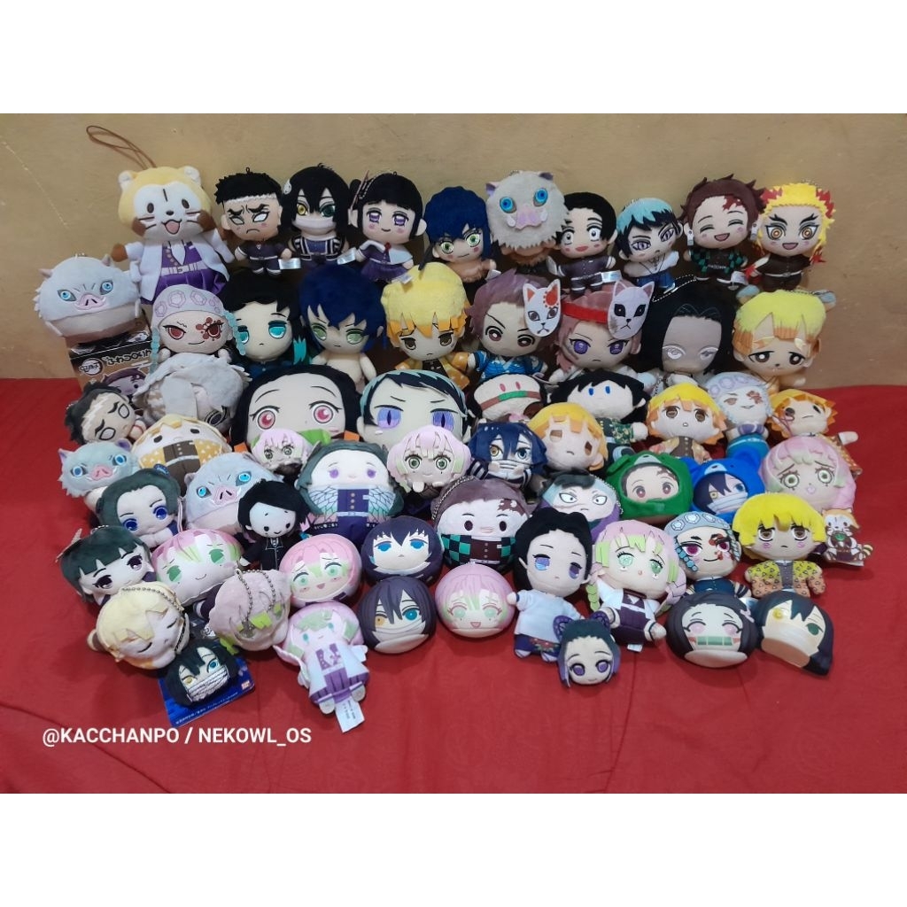 Official Merchandise Plush Kimetsu No Yaiba / KNY Demon Slayer / DS Boneka Plushie Anime Sega Fuwa F