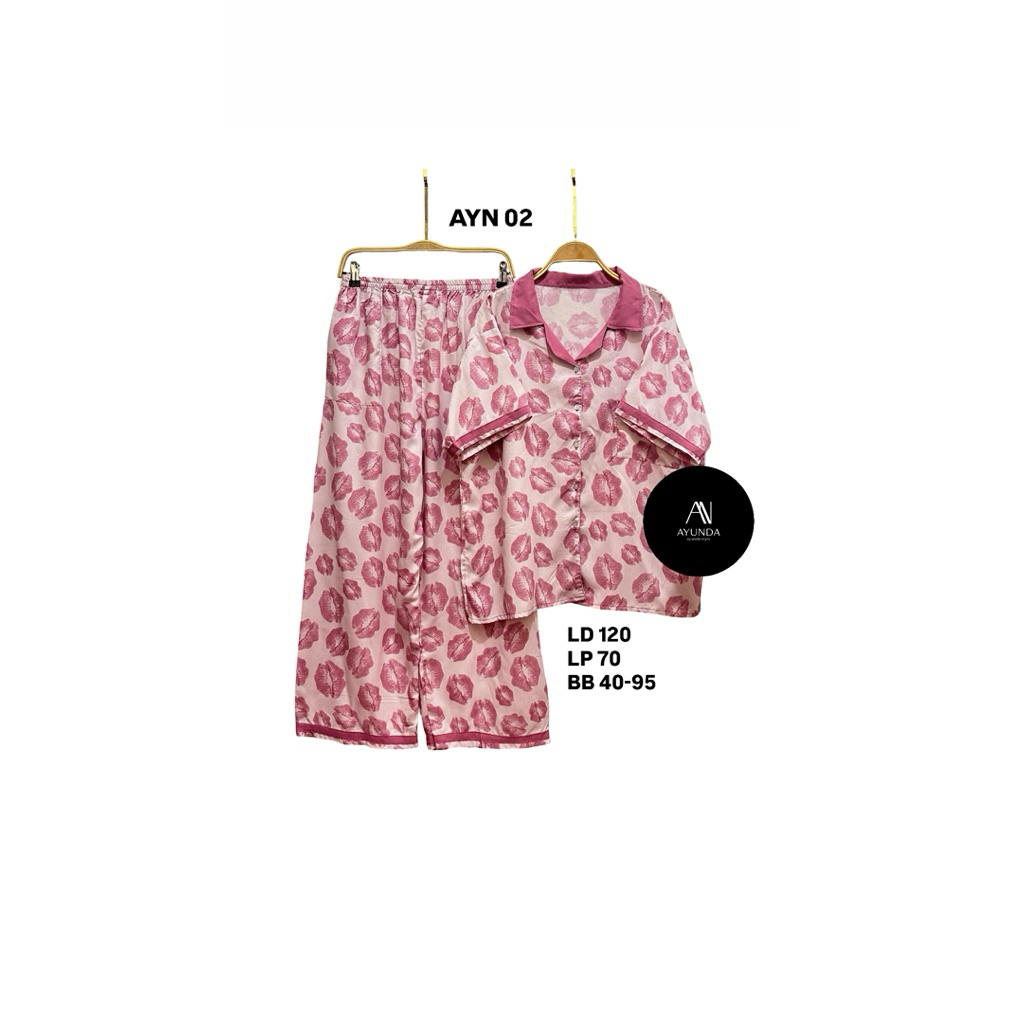 Piyama | Piyama Premium wanita | Baju tidur stelan wanita | One set daily wanita | one set | one set