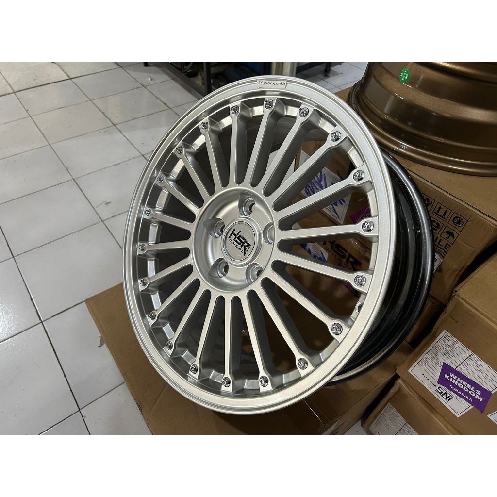Velg R17 Mobil Mercy Velg Jari Jari Ring 17 Hsr Jjc Pcd 5x112 Silver