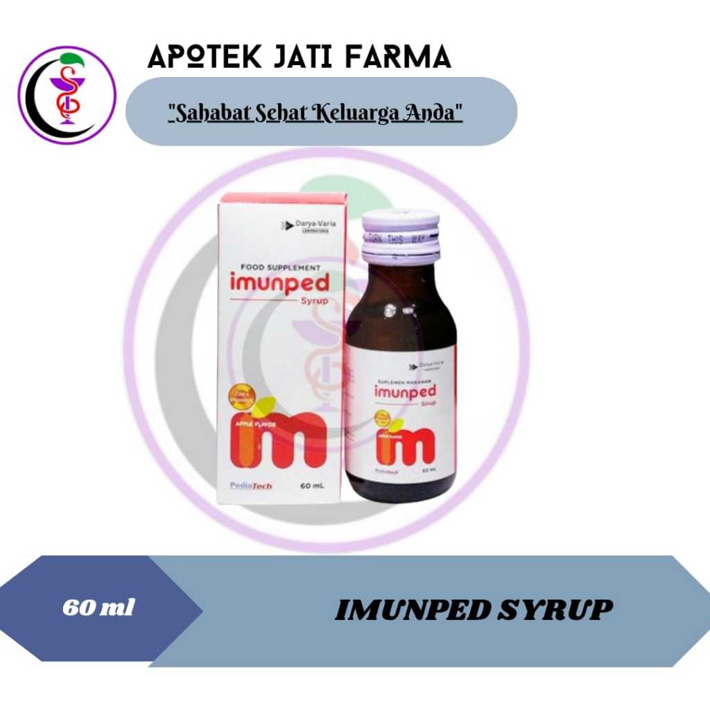 Imunped Sirup Vitamin C Dan Zinc Untuk Anak