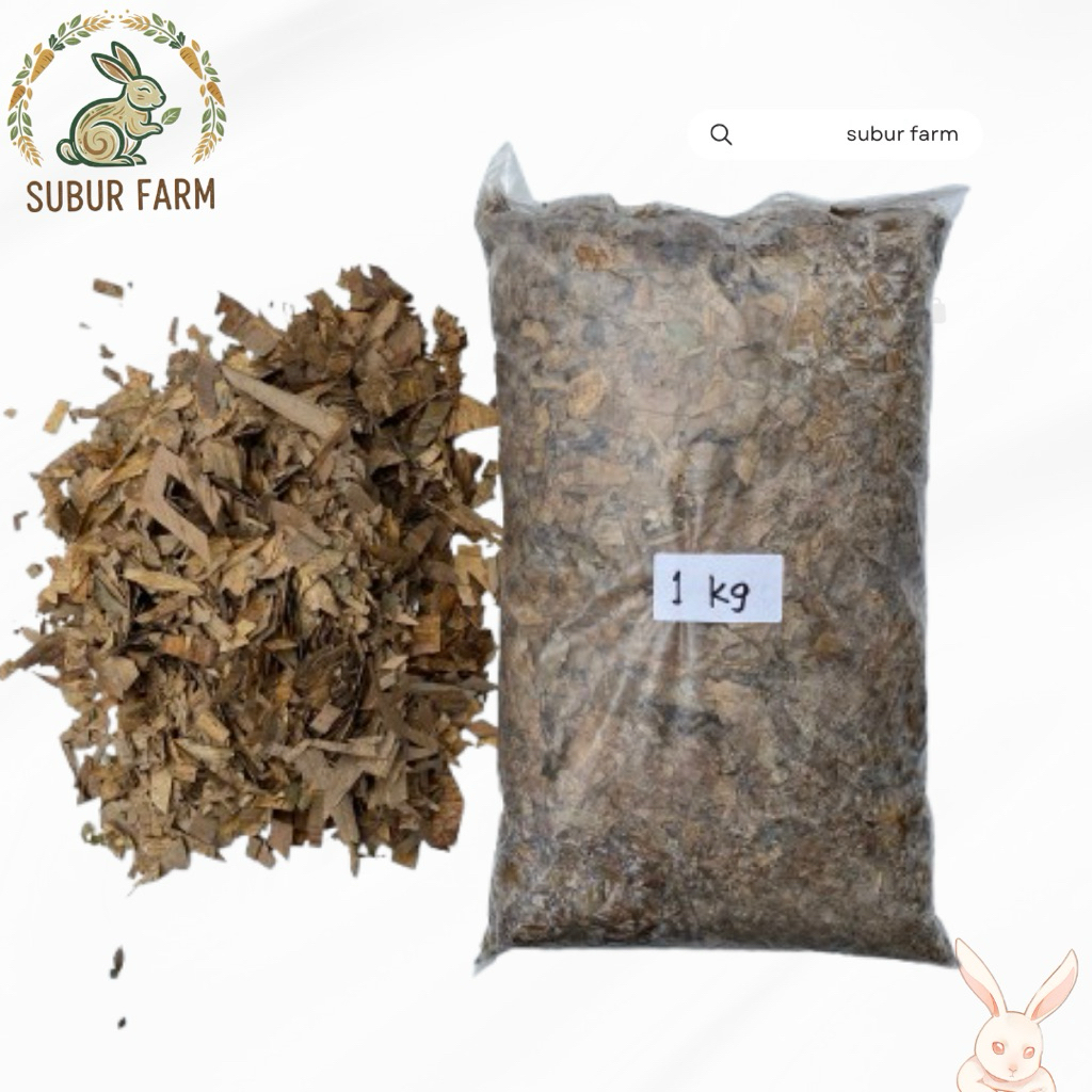 pupuk organik daun bambu kering media kompos 1kg