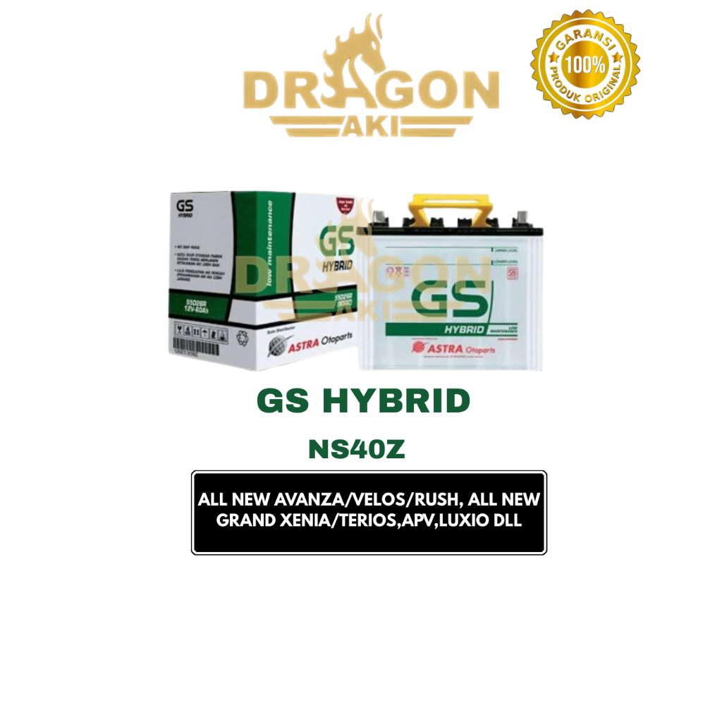 AKI MOBIL GS ASTRA HYBRID NS40Z