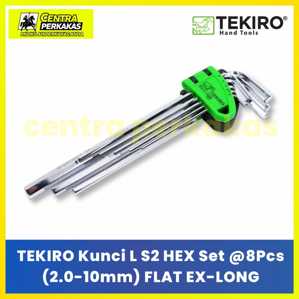 Tekiro Kunci L Set S2 [Kunci L set panjang] [Kunci L set pendek] [Kunci L bintang tanpa lubang]