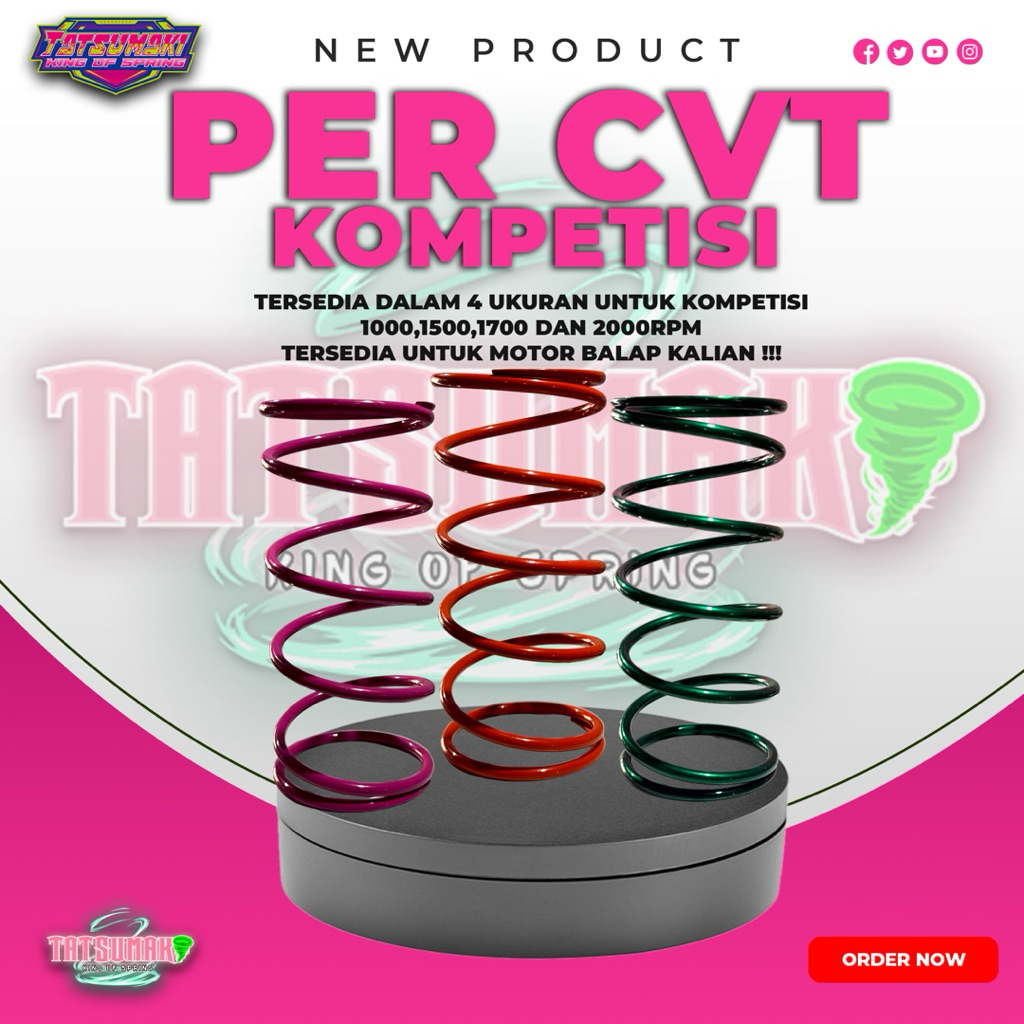PER CVT KOMPETISI TATSUMAKI 1000RPM