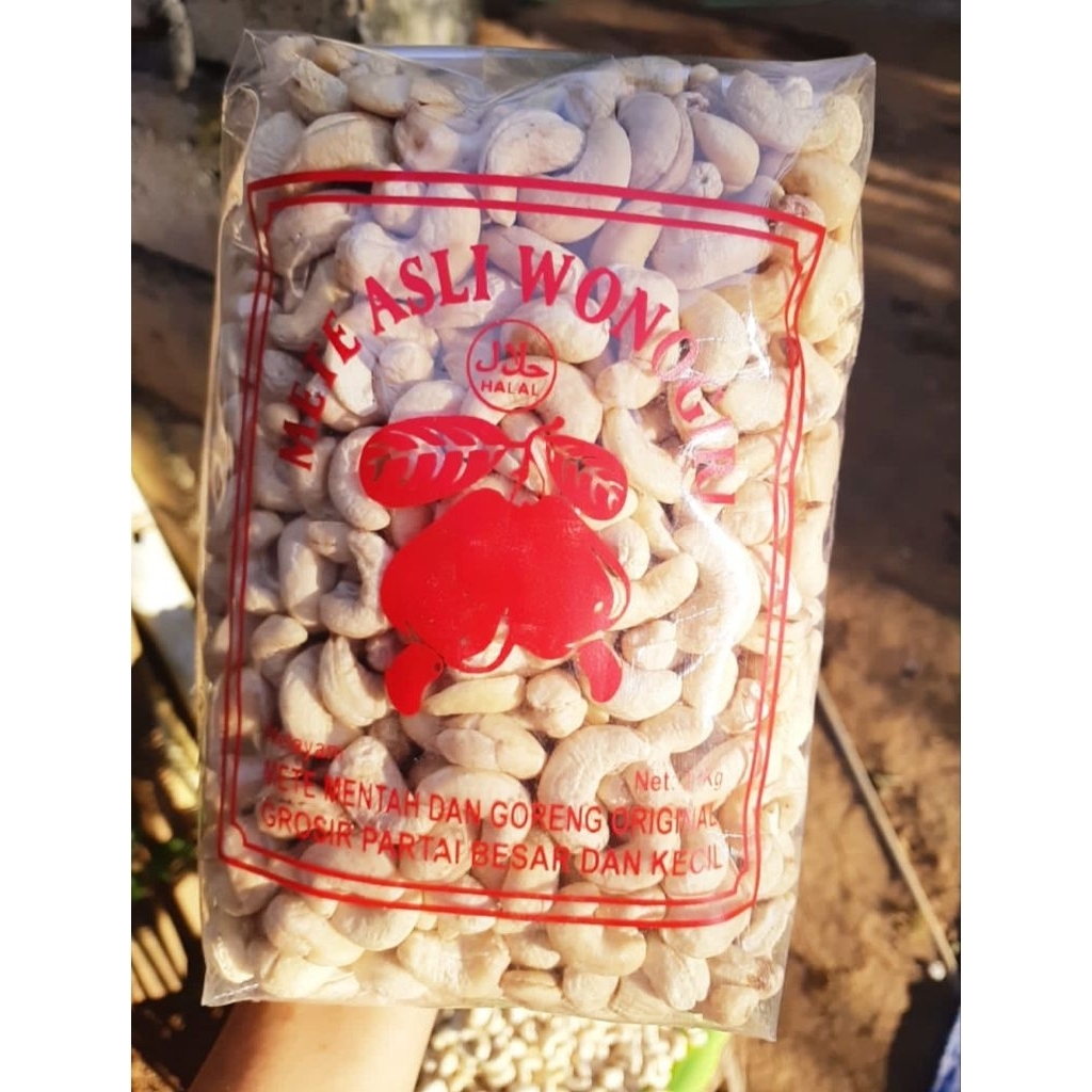 Kacang Mete mentah utuh Kualitas super 1 kg asli khas wonogiri