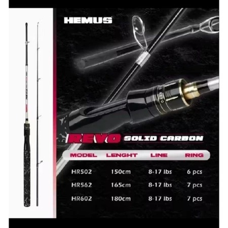 joran Pancing Joran Galatama Hemus Revo Carbon 150cm 8-17lb