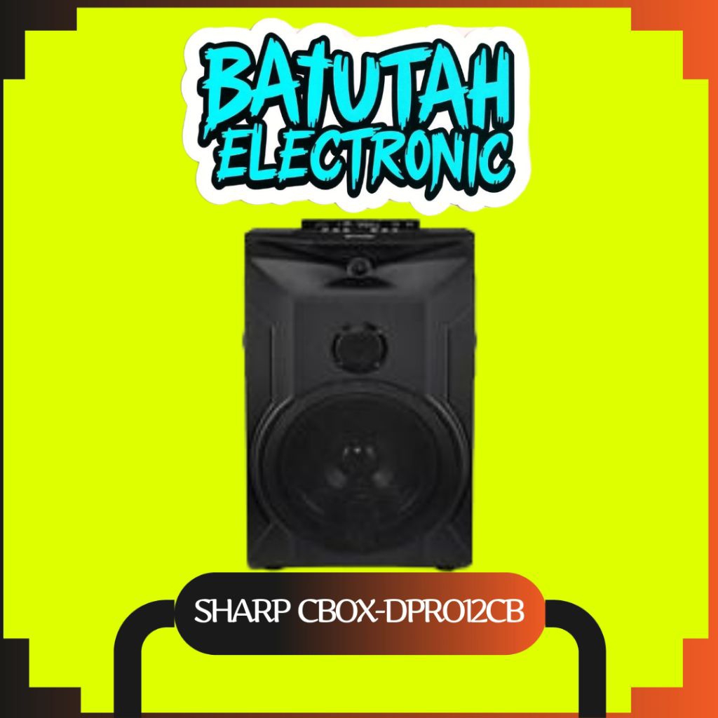 SHARP CBOX DPRO12CB SPEAKER BLUETOOTH KARAOKE