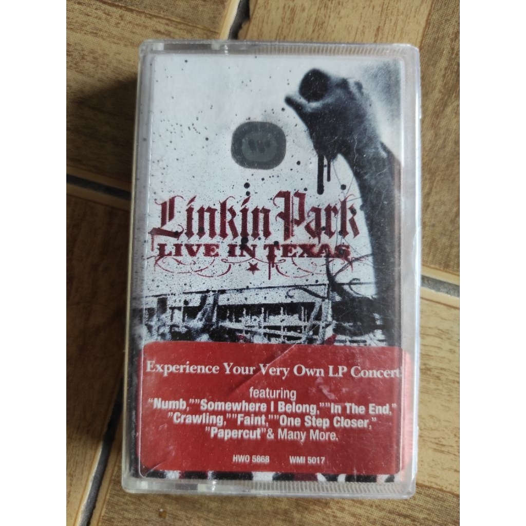 kaset pita LINKIN PARK "live in texas"