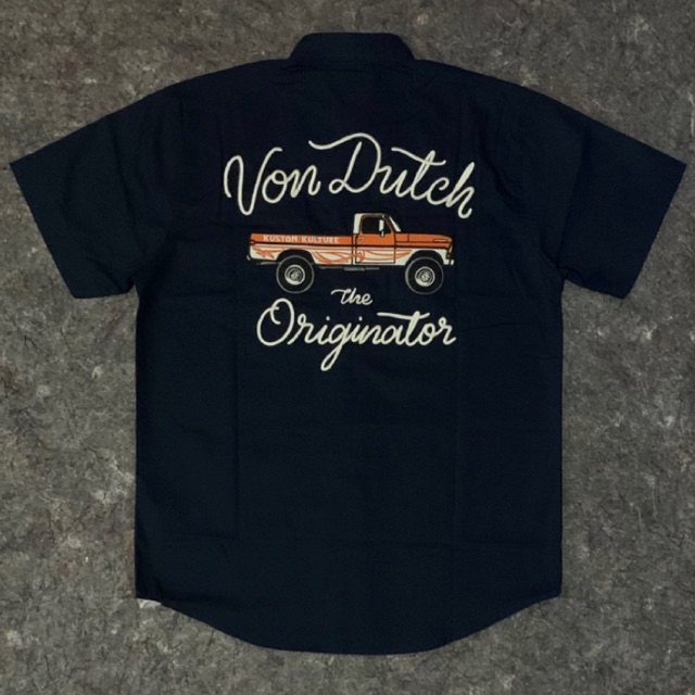 Workshirt Von Dutch Navy Blue